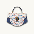 Cargar la imagen en la vista de la galería, Bolso Bandolera Floral Wave de Cuero Genuino Bordado Suzhou
