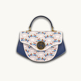 Bolso Bandolera Floral Wave de Cuero Genuino Bordado Suzhou