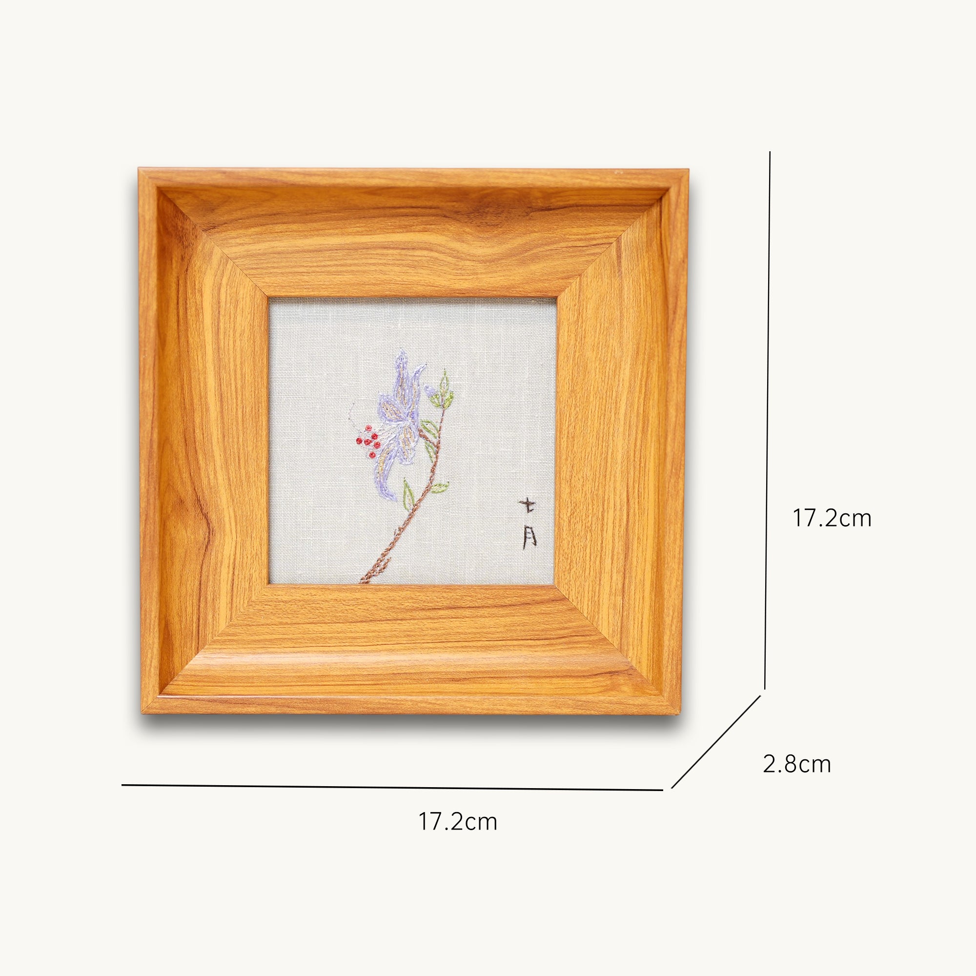 Musem Quality Heritage Su Embroidery Wall Art Handcrafted Silk—Jade Hairpin Flower
