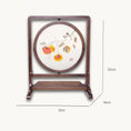 Load image into Gallery viewer, Museum-Quality Handcrafted Silk Suzhou Double-Sided Embroidery Ornament — May All Things Go As You Wish
