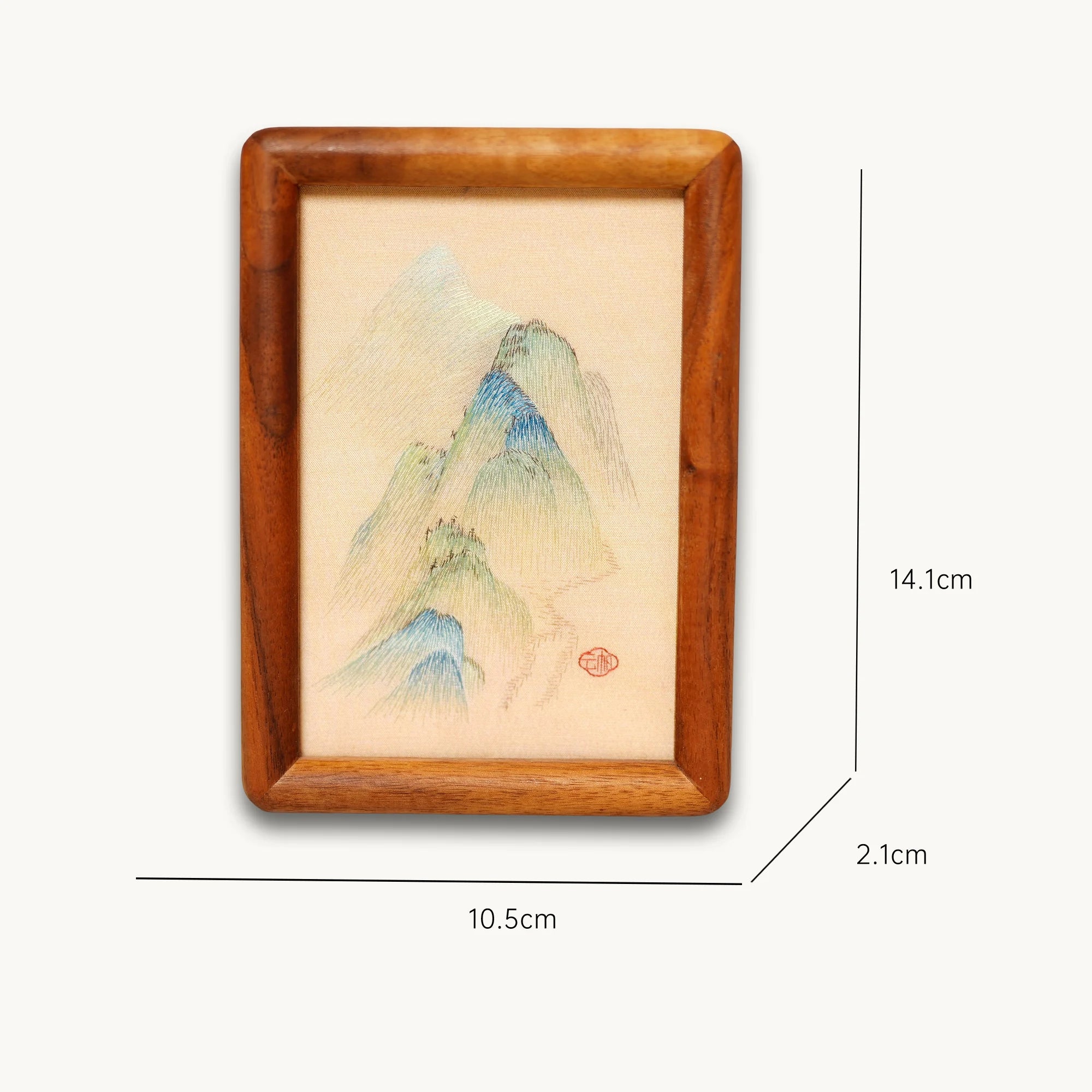 Musem Quality Heritage Su Embroidery Wall Art Handcrafted Silk—A Thousand Li of Rivers and Mountains