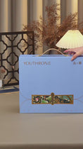 Load and play video in Gallery viewer, Heritage Gold Filigree Motif  Scroll Embroidery Bucket Bag
