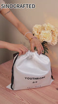 Load and play video in Gallery viewer, Heritage Crabapple Blossom Su Embroidery Leather Chain Accordion Bag
