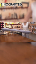 Load and play video in Gallery viewer, Luxury New Chinese Style Embroidery Genuine Leather Top-Handle Bag
